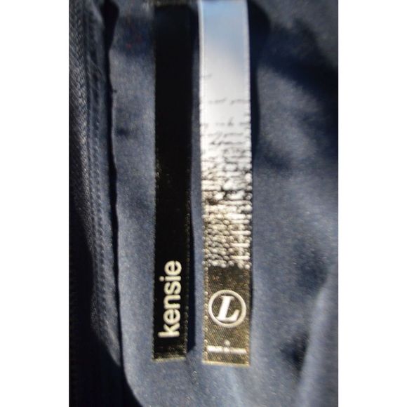 Kensie Navy Blue V-neck Sleeveless Dress Women's Size Large - Picture 2 of 5